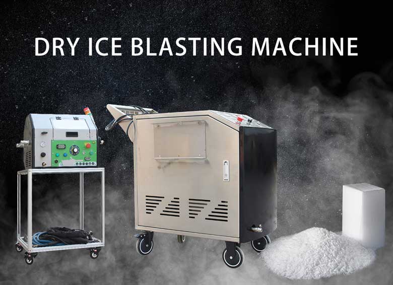 Dry Ice Blasting Cleaning Machine Dry Ice Blaster Machine Equipment For Car  Ship